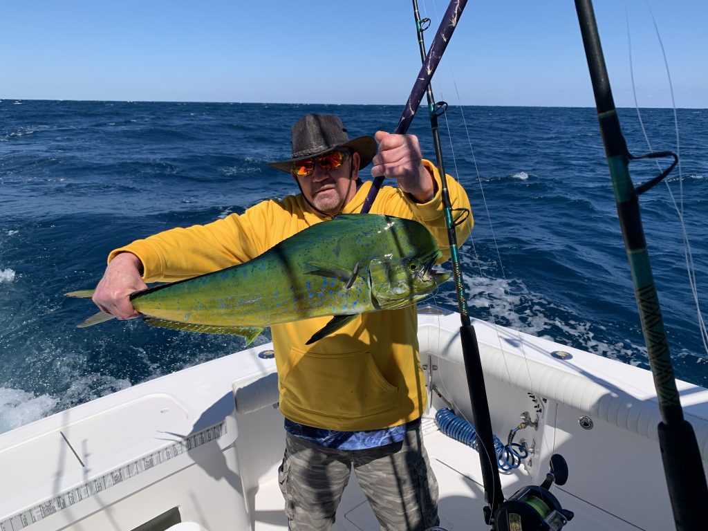 Mahi Mahi’s Stuart FL Charter Fishing Reel Busy Charter